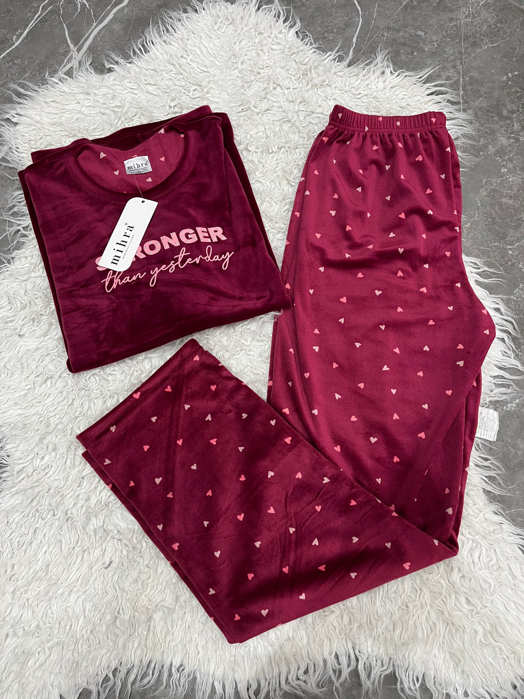 Pyjama Femme - 13309-5 - 2 pièces stronger lover