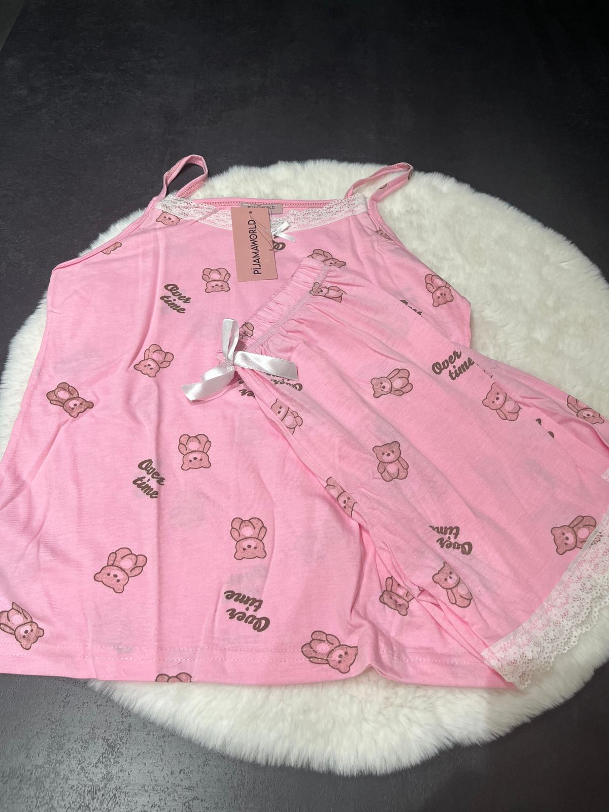 Short Pyjama Femme Viscose Bretelles