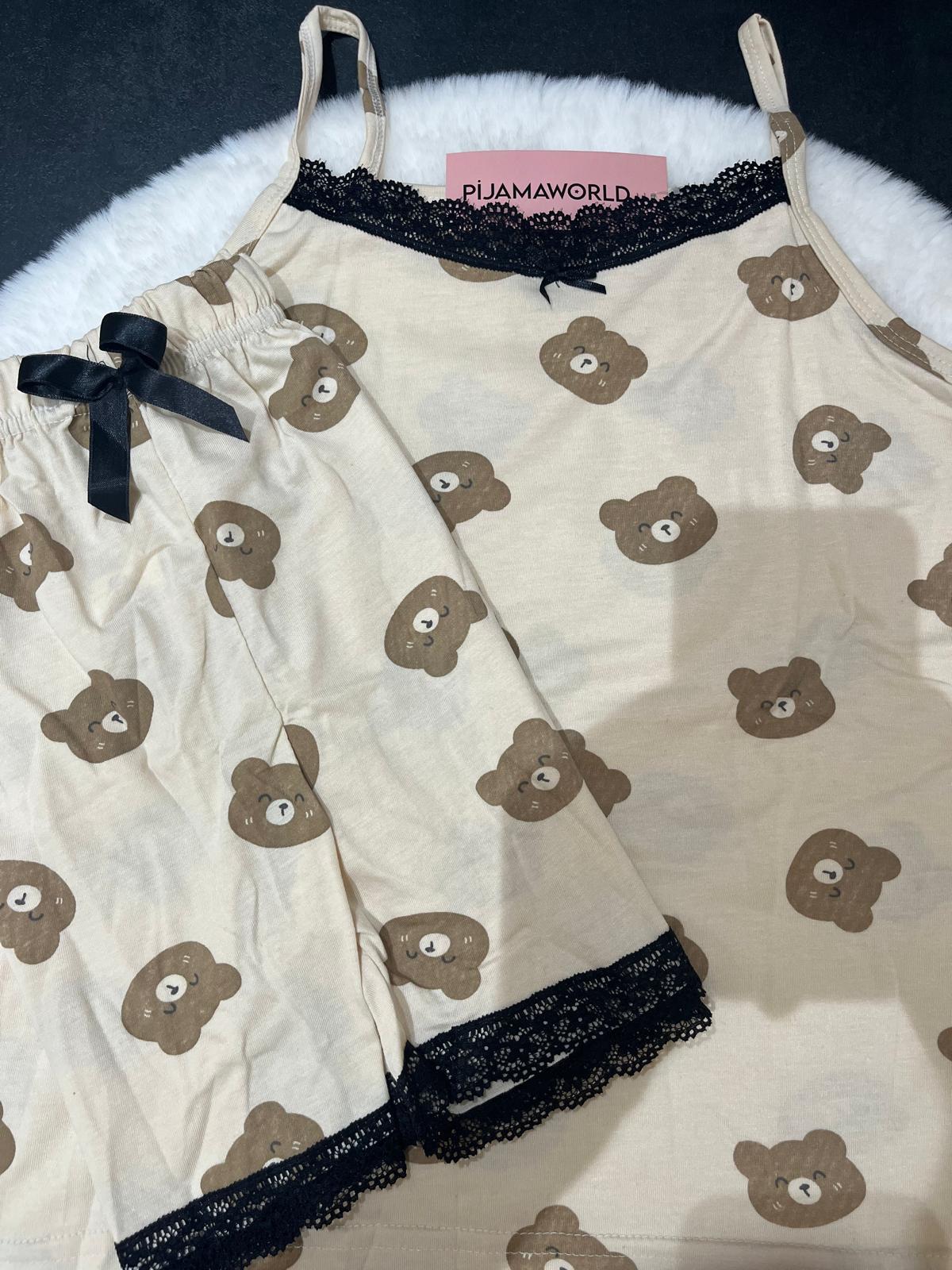 Short Pyjama Femme Viscose Bretelles