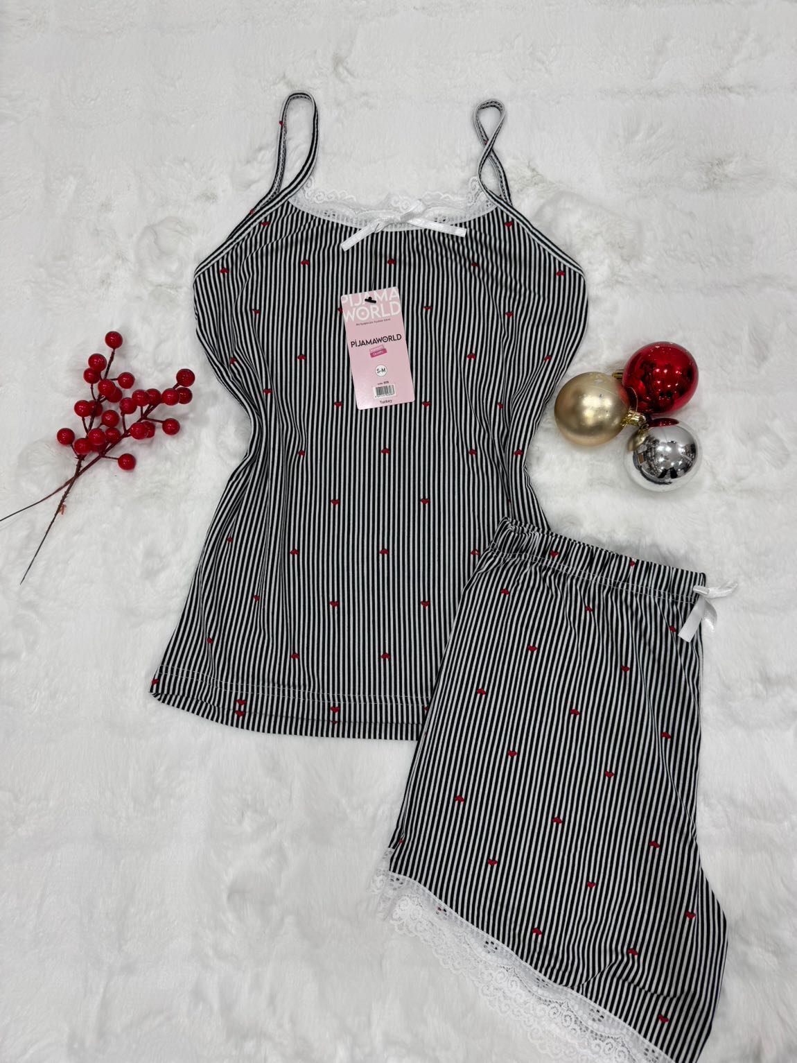 Short Pyjama Femme Bretelles