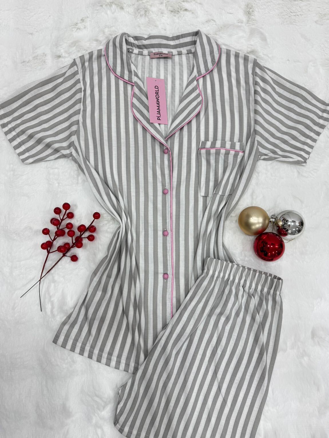 Short Pyjama Femme Viscose Boutonné
