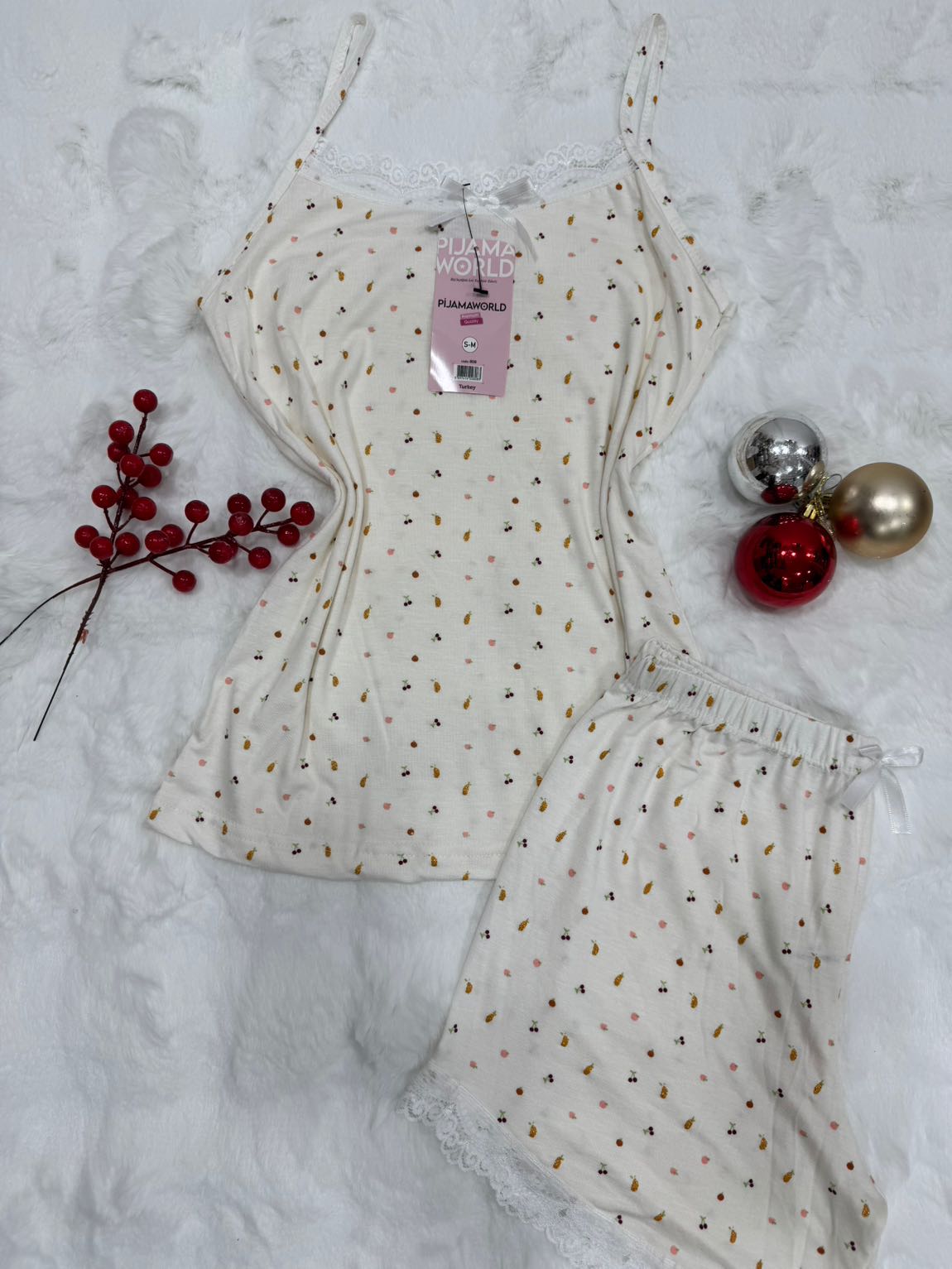 Short Pyjama Femme Bretelles