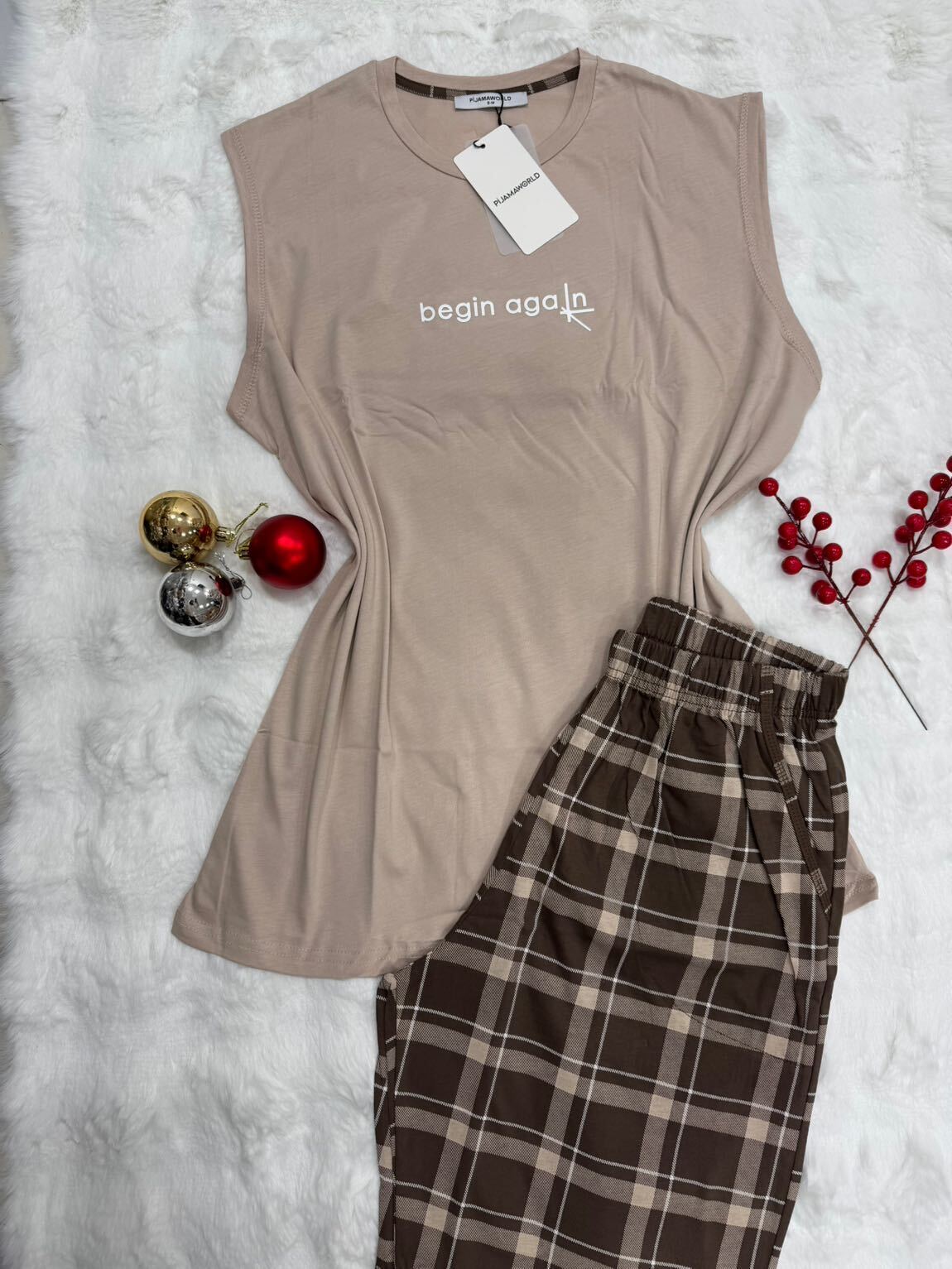 Débardeur Short Pyjama Homme