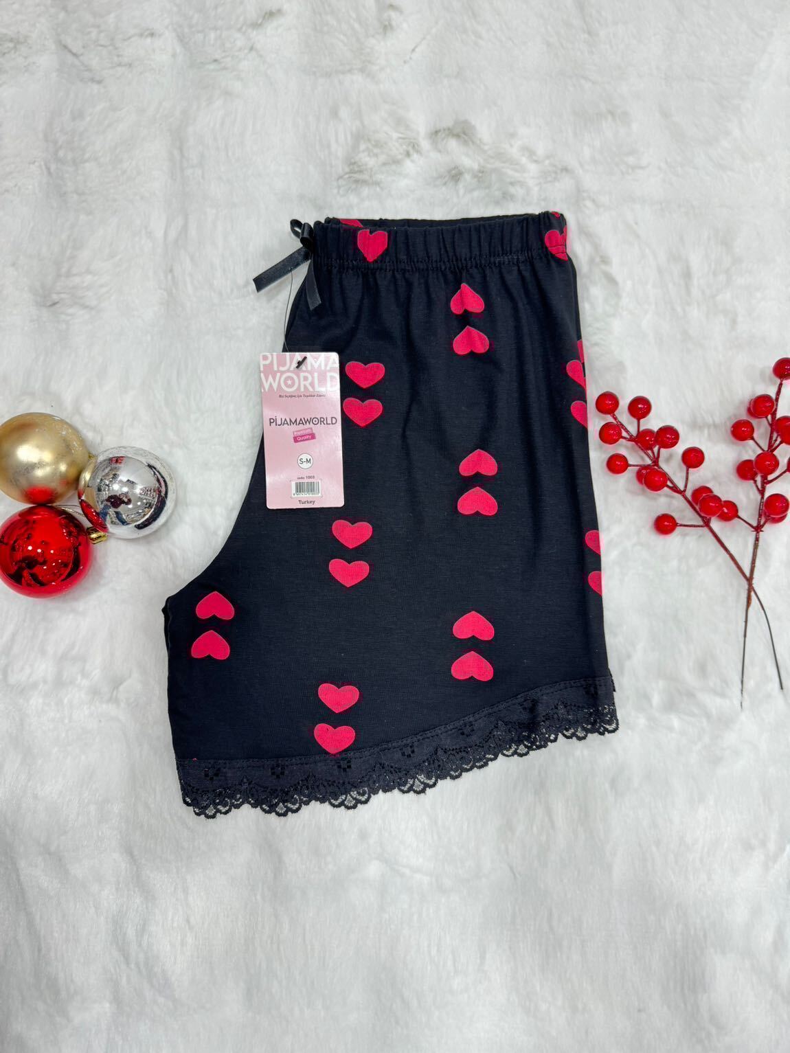 Short Pyjama Femme Dentelle