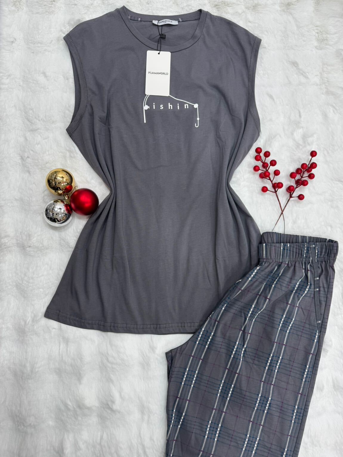 Débardeur Short Pyjama Homme