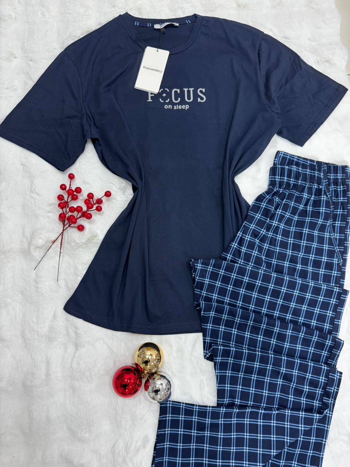 Pyjama Homme T-shirt Pantalon