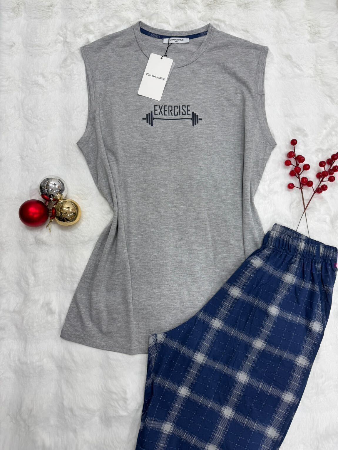 Débardeur Short Pyjama Homme