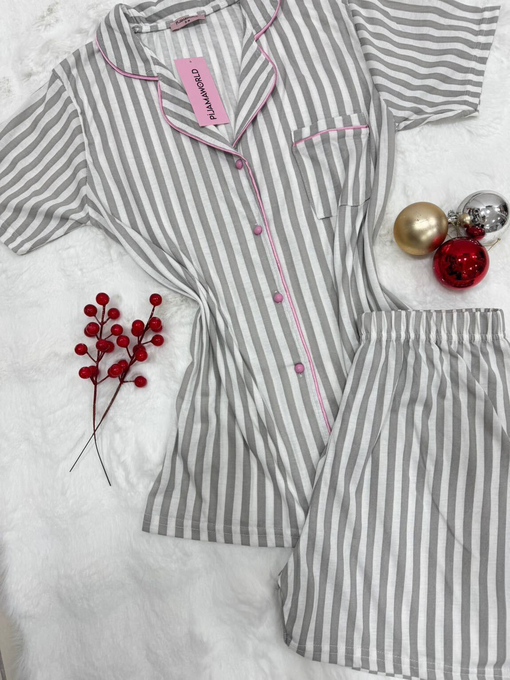 Short Pyjama Femme Viscose Boutonné