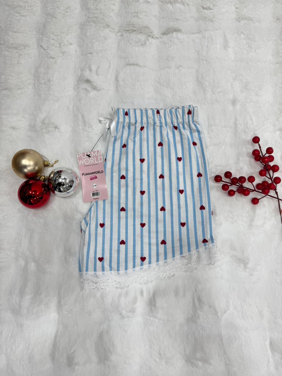 Short Pyjama Femme Dentelle
