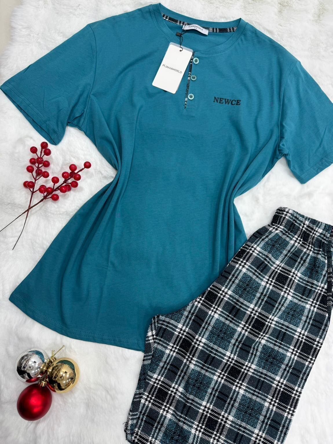 Short Pyjama Homme Col Boutonné