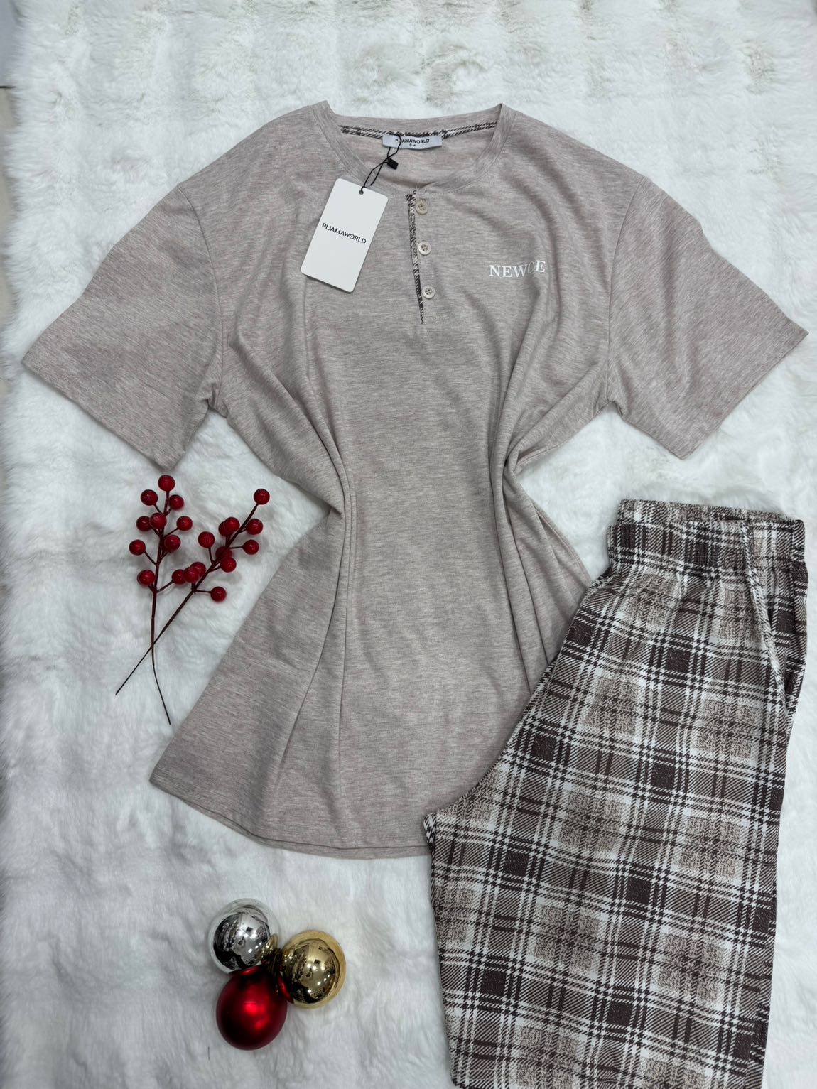 Short Pyjama Homme Col Boutonné