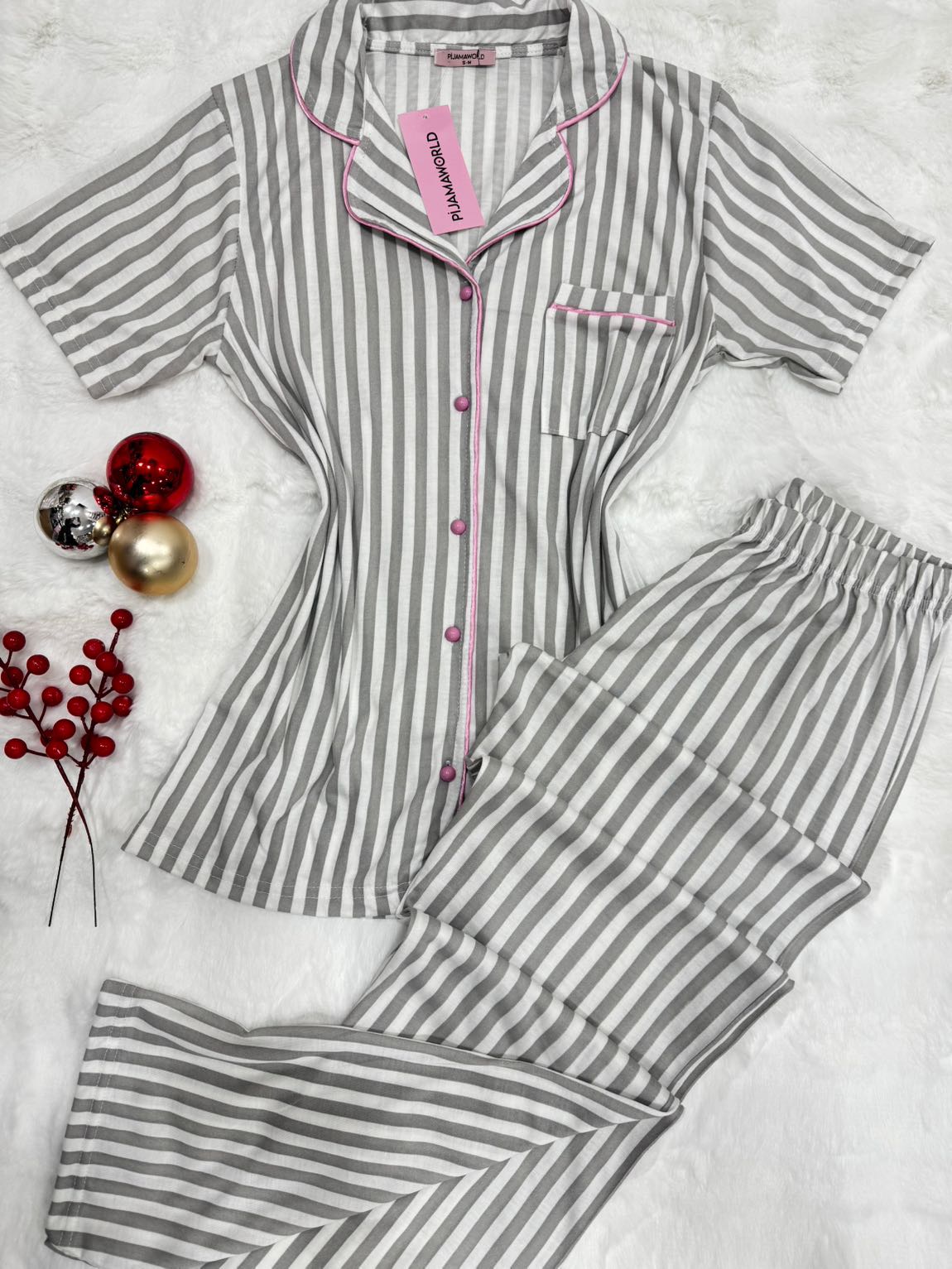 Pyjama Femme Viscose Boutonné